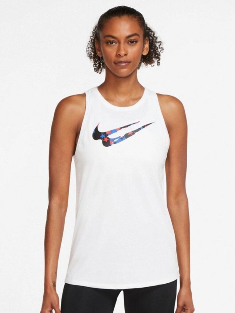 Nike Womens Logo Graphic Tank Top